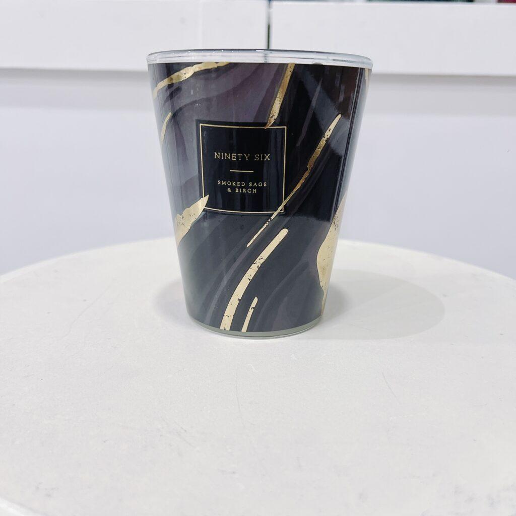 11..2OZ MEDIUM VASE CANDLE (SMOKED SAGE & BIRCH)